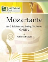 Mozartante Orchestra sheet music cover